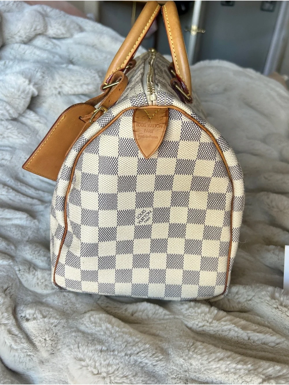 Louis Vuitton Damier Azur Canvas Speedy 30